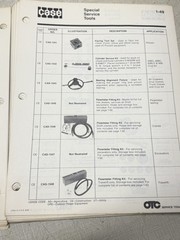 J I Case Garden Tractor Tools Shop Equipment Manual