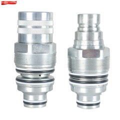 Male & Female Flat Face Coupler Kit 6679837 6680018 For Bobcat Loader S130 T870