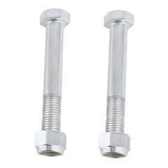 1 Pair Attachment Connection Pins 24mm Bolts + Nuts Kit for mini Excavator