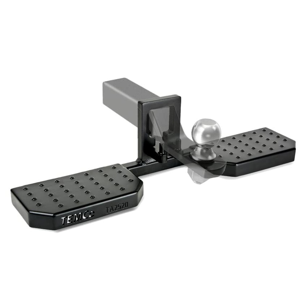TEMCo Universal 2″ Trailer Hitch Step – Keep Your Trailer Hitch Installed