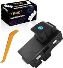 Window Switch Control Button with Blue Light Compatible with 2007-2013 Silverado