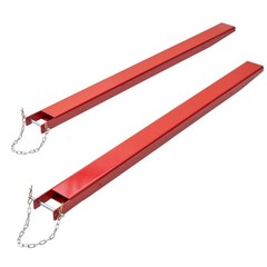 Uimoso Pallet Fork Extensions Forklift Extensions 72″ x4.5″ Heavy Duty with Pins