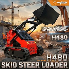 FREE SHIP/unloading Mini Skid Steer Loader 24HP EPA Engine Tracked Loader 1962lb