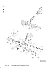 2005 2006 Gas & Electric Service Parts Manual Club Car Precedent 0406P