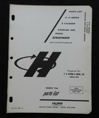 HERCULES G & D SERIES 4 & 6-CYL ENGINE F E MYERS & BROS ASHLAND OH PARTS MANUAL