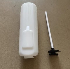 Reserve Expansion Coolant Tank Fit for Yanmar Engine 50 60 65 80 White Plastic