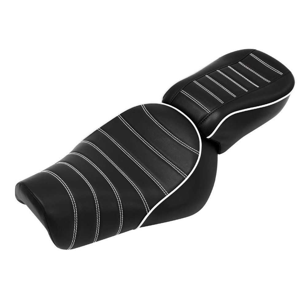 Two-Piece Front Rider Seat Rear Pillow Seat for Sportster Iron 883 2016-2022