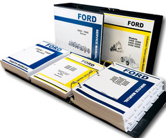 Ford 3400 3500 4400 4500 Backhoe Loader Tractor Service Repair Parts Manual Shop