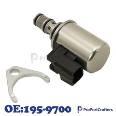 12V Solenoid Valve Fit CAT 216B 226B 232B 236B 242B 246B 247B 248B 252B 195-9700