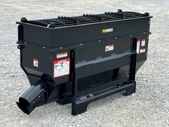 3/4 Yard Auger Mixer Mixing Discharge Bucket Concrete Attachment Fits Skid Steer