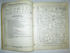 Massey Harris MH 6 Semi Mounted Power Mower Parts Catalog Manual Book ORIGINAL!