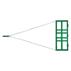 Uimoso Drag Harrow 4 ft Heavy Duty Tow Behind Drag Harrow Driveway Grader Rake