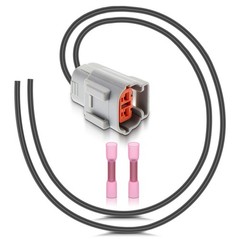 Fuel Shut Off Solenoid Connector Plug for Kubota V2003 V2203 V2403 R420S R520S