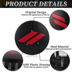 4pcs 63mm 2.5 inches Slash Wheel Center Cap Covers Fit for Dodge Charger