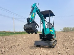 Agrotk Mini Excavator 13.5 HP Gasoline RATO Engine EPA Crawler Digger MH12RX