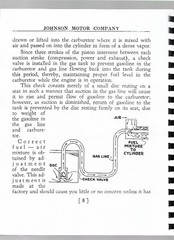 Johnson Iron Horse Engine Operators Owners Manual 1935