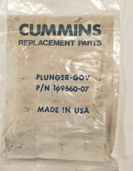 Cummins Governor Plunger PN 169660-07 Original OEM – Made in USA