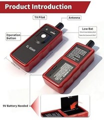 TPMS Relearn Tool, TPMS Reset Tool, Tire Sensor Programmer Ti Size: No Battery