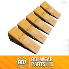 10PK 119-3204 Bucket Shanks, 1U3202 Bucket Dirt Teeth w Pins Fits CAT Style J200