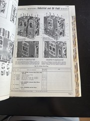 General Motors Diesel Parts Book For Industrial & Oil Fields Twin Quad Models