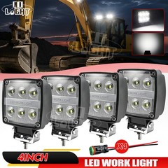 Flood LED work Lamp Assembly For CAT Skid loader 259D3 236D3 262D 259D 272D2 XHP