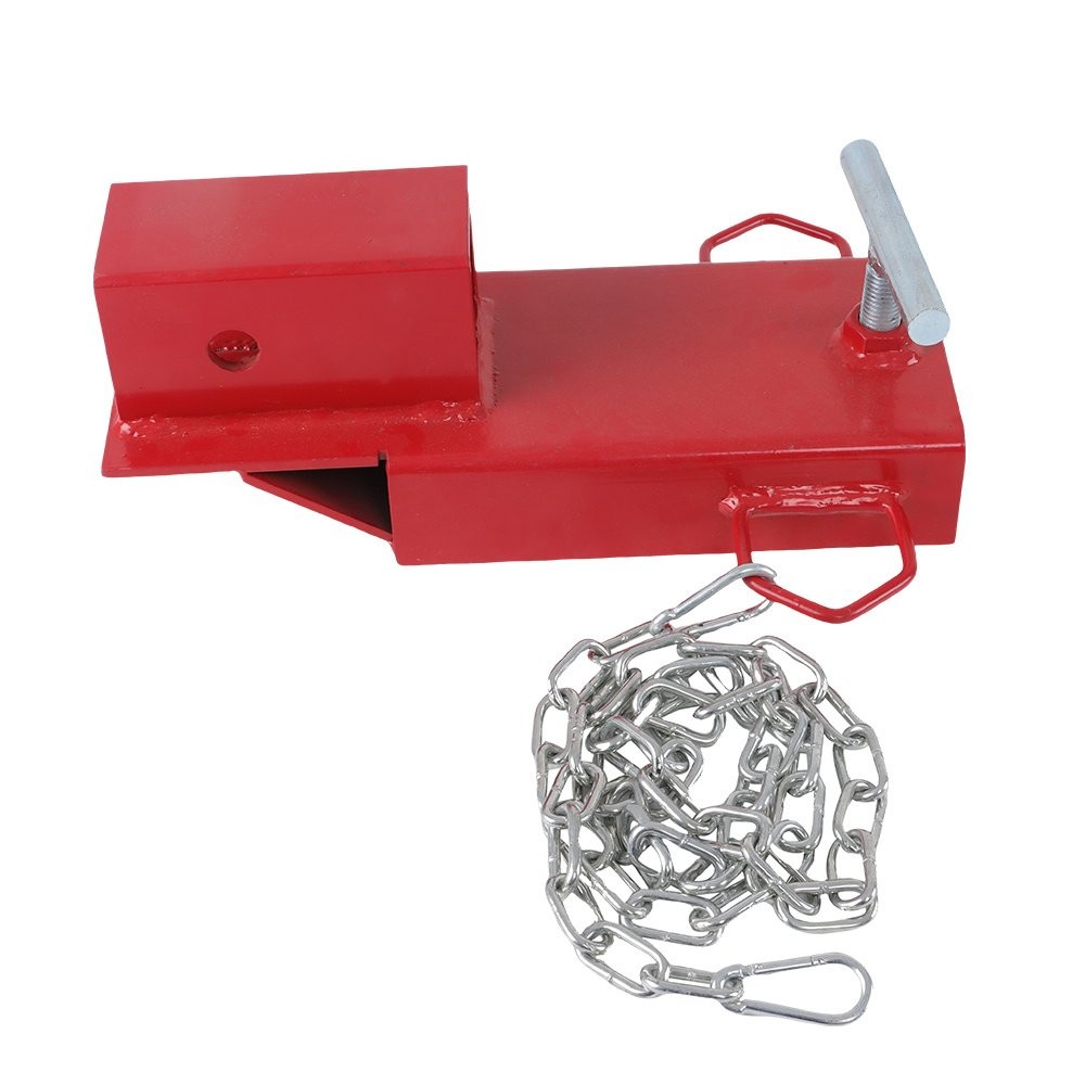 Insert Forklift Trailer Hitch Receiver for Pallet Forks Towing Adapter 2″