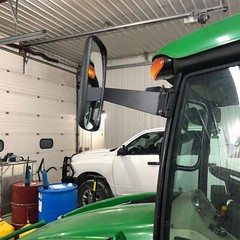 Left & Right Value Mirrors For JOHN DEERE 5000 & 6000 Series #DM2455000