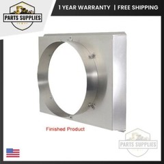 Hurricane Driven Fan Shroud 19 3/8 x 20 1/2 x 2 fits 26 x 19 Race Pros