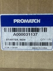 PROMATCH Performance Advantage Starter A000031137 for Mitsubishi Forklift NEW