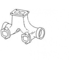 A76322 Exhaust Manifold Fits Case IH 2590 4494 4690 2470 2670 2290 2390