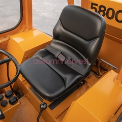 Case Backhoe Loader Seat Black For 585G 586C 586D 586E 586G Skid Steer Loader