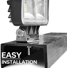 4x 4” LED Head Lamp fit Caterpillar Skid Steers Excavator Forklift Light Loader