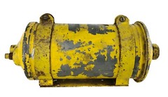 Tractor Air Filter Housing Canister Painted Yellow