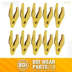 119-3204 CAT Style J200 Backhoe Bucket Shank & 1U3202TL Bucket Teeth w/ Pins -10