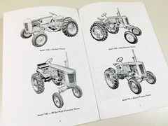 J I Case Va Tractors Vac Vao Vas Vah Operators Owners Manuals Maintenance Book