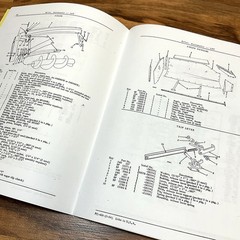 Operators Manual Parts Catalog Set for John Deere 14T Square Baler Service Book