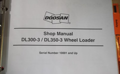 DOOSAN DL300-3 DL350-3 WHEEL LOADER SERVICE SHOP REPAIR WORKSHOP MANUAL