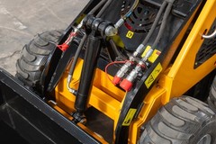13.5HP Mini Skid Steer Loader Stand-On Loader RATO Gas Engine Bucket Free Ship