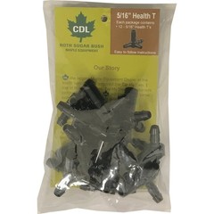 CDL 5/16 In. Maple Tubing Tee (12-Pack) RSB0516T CDL RSB0516T 855220006192
