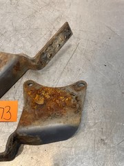 1979 Massey Ferguson MF 2775 Tractor Rear Hydraulic Coupler Brackets