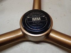 10A14456 Gold Painted Steering Wheel Fits Minneapolis Moline 4Star M670 GVI G705