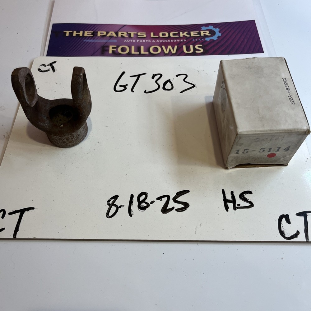(1) Brand New Part Number 15-5114 Yoke 15/16″ Sq Bore 1/4″ KW Unbranded