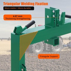 3000LBS Steel 3 Point Quick Hitch W/ 2″ Receiver Hitch For Cat 1 & 2 Tractors
