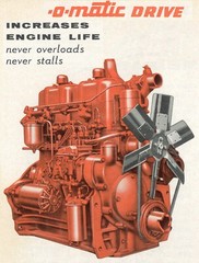 J.I. Case 800 Diesel & Gas 5 Plow Tractor Brochure Case-O-Matic Drive