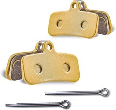 2 Packs Replacement Genuine Front and Rear Basin Brake Pads-2 Pack