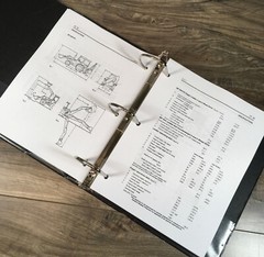 Massey Ferguson 50H 50Hx 60Hx Series S & T Backhoe Loader Service Manual Repair