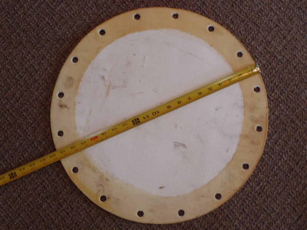 19-1/2″ DIA. HEAVY DUTY SEAL Gasket 1/4″ THICK, 5/8″ dia. Holes