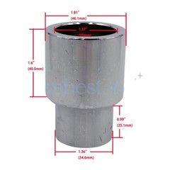 Car Lift Tray Heightening Feet Plus Pad Solid Lift Parts Kit Dia. 35mm