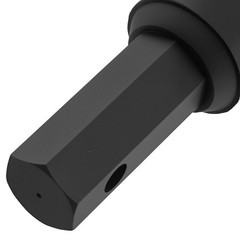 Auger Bit Adapter 2″ Female to Male Hex for Skid Steer Implement Steel
