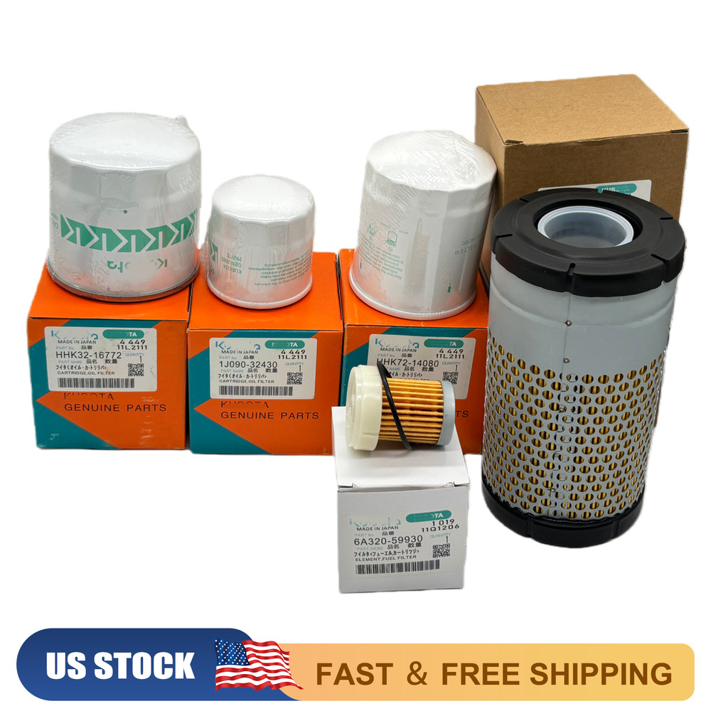 Complete Filter Service Kit For Kubota RTV-X900 Tune Up Maintenance Filters